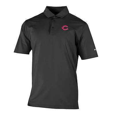 Men's Columbia Cincinnati Reds Omni-Wick Double Hit Polo