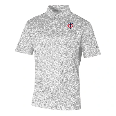 Men's Columbia  Gray Minnesota Twins Omni-Wick Westside Country Polo