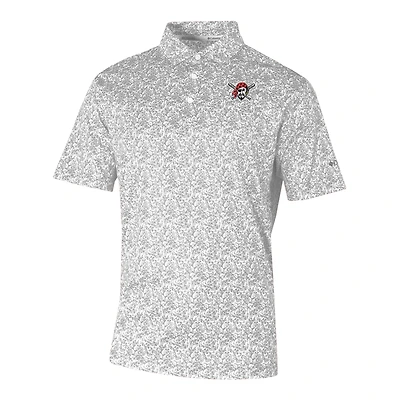 Men's Columbia  Gray Pittsburgh Pirates Omni-Wick Westside Country Polo