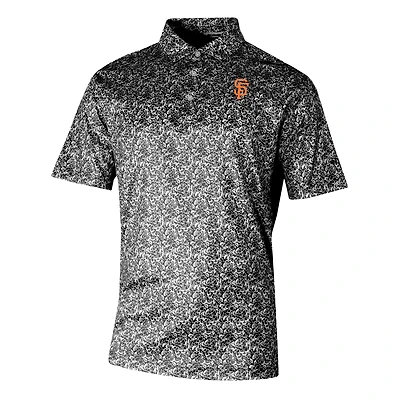 Men's Columbia  Black San Francisco Giants Omni-Wick Westside Country Polo