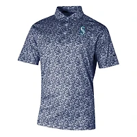 Men's Columbia  Navy Seattle Mariners Omni-Wick Westside Country Polo