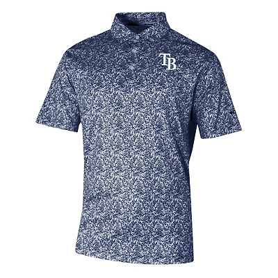 Men's Columbia  Navy Tampa Bay Rays Omni-Wick Westside Country Polo