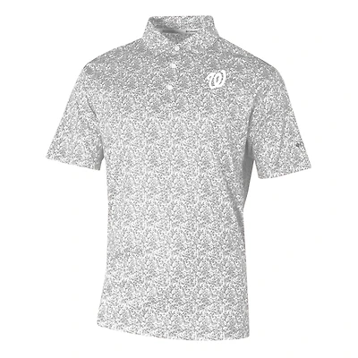 Men's Columbia  Gray Washington Nationals Omni-Wick Westside Country Polo