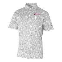 Men's Columbia  Gray Los Angeles Angels Omni-Wick Westside Country Polo