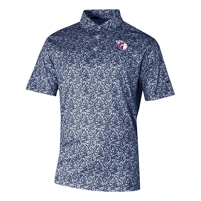Men's Columbia  Navy Cleveland Guardians Omni-Wick Westside Country Polo