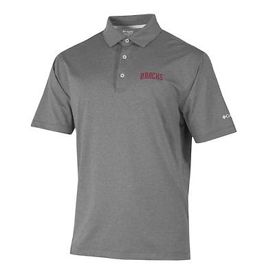 Men's Columbia  Black Arizona Diamondbacks Sand Tee Polo
