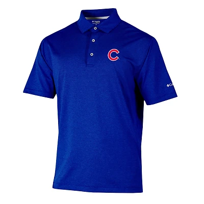 Men's Columbia  Royal Chicago Cubs Sand Tee Polo