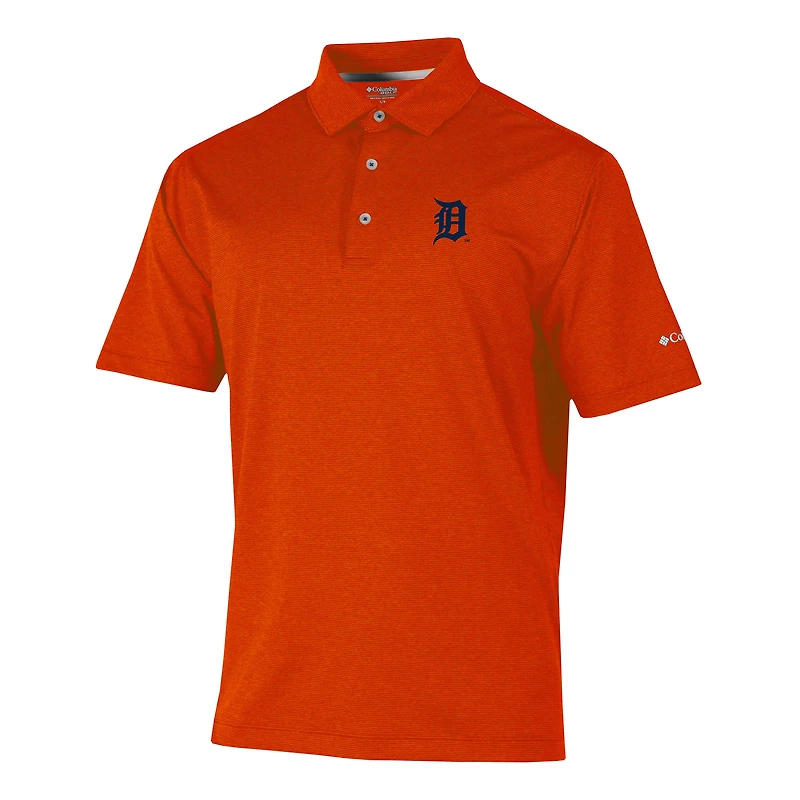 Men's Columbia Detroit Tigers Sand Tee Polo