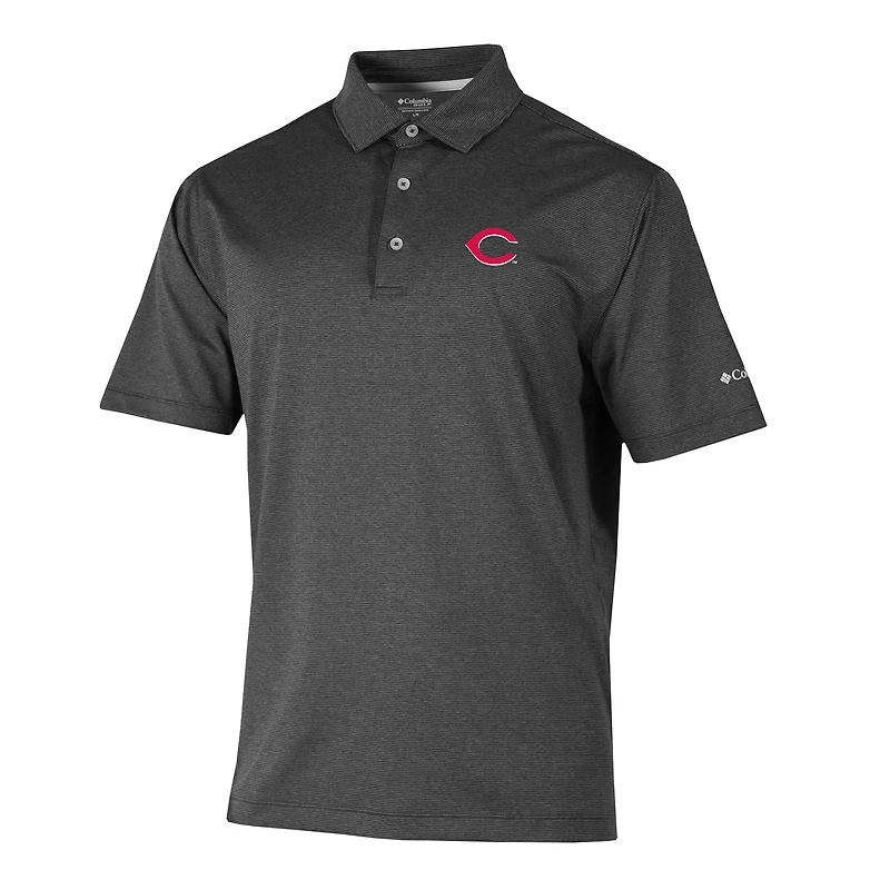 Men's Columbia Cincinnati Reds Sand Tee Polo