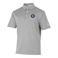 Men's Columbia  Gray Houston Astros Sand Tee Polo