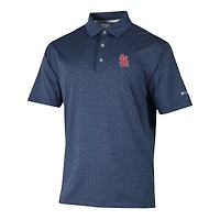 Men's Columbia  Navy St. Louis Cardinals Sand Tee Polo