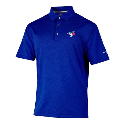 Men's Columbia  Royal Toronto Blue Jays Sand Tee Polo