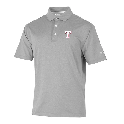 Men's Columbia Texas Rangers Sand Tee Polo