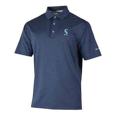 Men's Columbia  Navy Seattle Mariners Sand Tee Polo