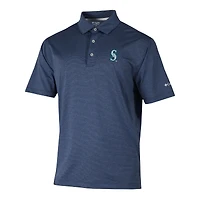 Men's Columbia  Navy Seattle Mariners Sand Tee Polo