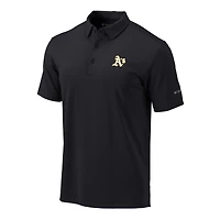Men's Columbia  Black Athletics Omni-Wick Drive Polo