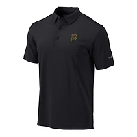 Men's Columbia  Black Pittsburgh Pirates Omni-Wick Drive Polo