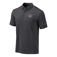 Men's Columbia  Gray Pittsburgh Pirates Omni-Wick Drive Polo