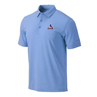 Men's Columbia  Royal St. Louis Cardinals Omni-Wick Drive Polo