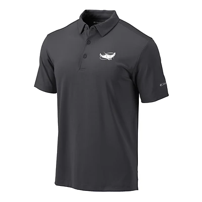 Men's Columbia  Gray Tampa Bay Rays Omni-Wick Drive Polo
