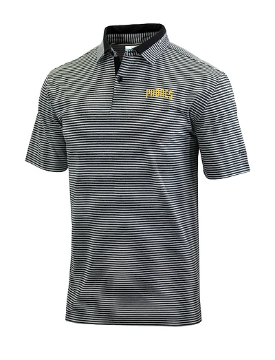 Men's Columbia  Black San Diego Padres Omni-Wick Golden Hills Polo