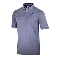 Men's Columbia  Navy Tampa Bay Rays Omni-Wick Golden Hills Polo