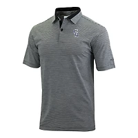 Men's Columbia  Black Colorado Rockies Omni-Wick Golden Hills Polo
