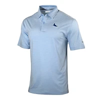 Men's Columbia  Light Blue Tampa Bay Rays Omni-Wick Golden Hills Polo