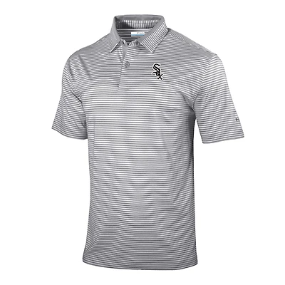 Men's Columbia Chicago White Sox Omni-Wick Golden Hills Polo
