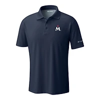 Men's Columbia  Navy Minnesota Twins Omni-Wick Low Drag Offshore Polo