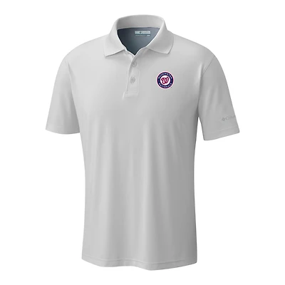 Men's Columbia Washington Nationals Omni-Wick Low Drag Offshore Polo