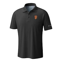 Men's Columbia  Black San Francisco Giants Omni-Wick Low Drag Offshore Polo