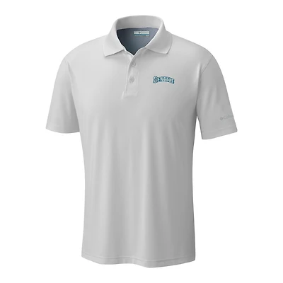 Men's Columbia  White Seattle Mariners Omni-Wick Low Drag Offshore Polo