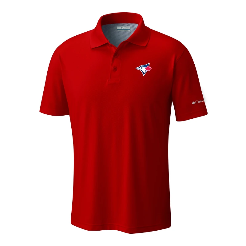 Men's Columbia Toronto Blue Jays Omni-Wick Low Drag Offshore Polo