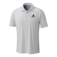 Men's Columbia  White Arizona Diamondbacks Omni-Wick Low Drag Offshore Polo