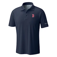 Men's Columbia  Navy Boston Red Sox Omni-Wick Low Drag Offshore Polo