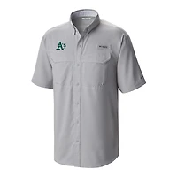 Men's Columbia Athletics Omni-Wick Low Drag Offshore Button-Up Shirt