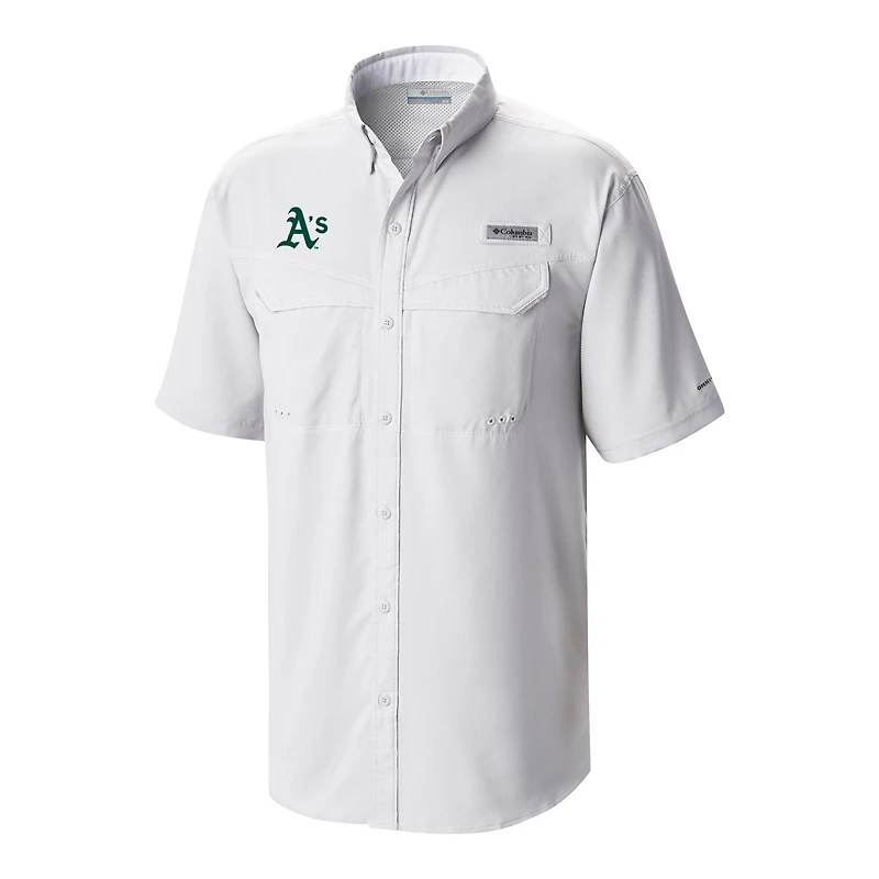 Men's Columbia Athletics Omni-Wick Low Drag Offshore Button-Up Shirt