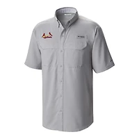 Men's Columbia St. Louis Cardinals Omni-Wick Low Drag Offshore Button-Up Shirt