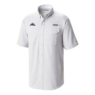 Men's Columbia Colorado Rockies Omni-Wick Low Drag Offshore Button-Up Shirt
