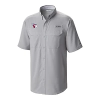 Men's Columbia Cleveland Guardians Omni-Wick Low Drag Offshore Button-Up Shirt