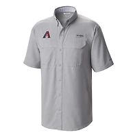 Men's Columbia Arizona Diamondbacks Omni-Wick Low Drag Offshore Button-Up Shirt