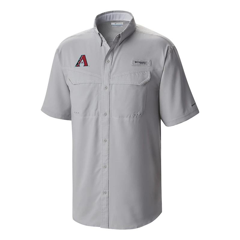 Men's Columbia Arizona Diamondbacks Omni-Wick Low Drag Offshore Button-Up Shirt