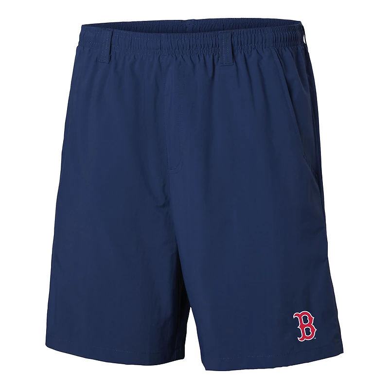 Men's Columbia  Navy Boston Red Sox PFG Backcast III Water Shorts