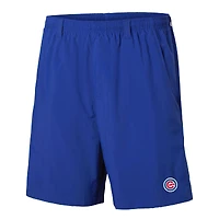 Men's Columbia  Royal Chicago Cubs PFG Backcast III Water Shorts