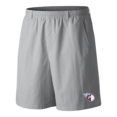 Men's Columbia  Gray Cleveland Guardians PFG Backcast III Water Shorts