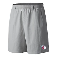 Men's Columbia  Gray Cleveland Guardians PFG Backcast III Water Shorts