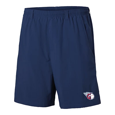 Men's Columbia  Navy Cleveland Guardians PFG Backcast III Water Shorts