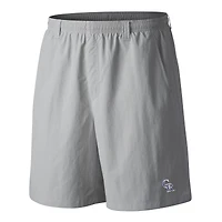 Men's Columbia  Gray Colorado Rockies PFG Backcast III Water Shorts