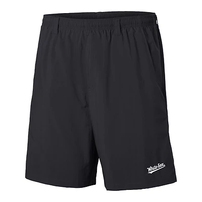 Men's Columbia  Black Chicago White Sox PFG Backcast III Water Shorts